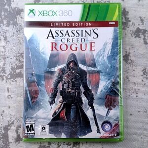 Assassins Creed Rogue Limited Edition Xbox 360 New Factory Sealed NTSC Ubisoft